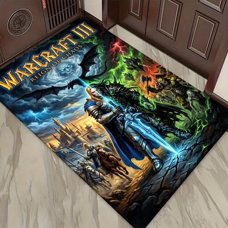 World of Warcraft Carpet Rug for Living Room Bedroom Home Sofa Decoration,Kids Play Non-slip Floor Mat