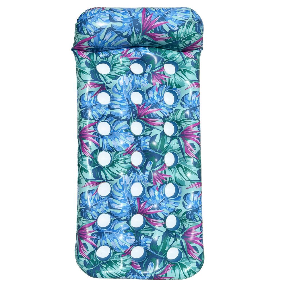 New Style Daisy Stripe Inflatable Pool Float Lounger