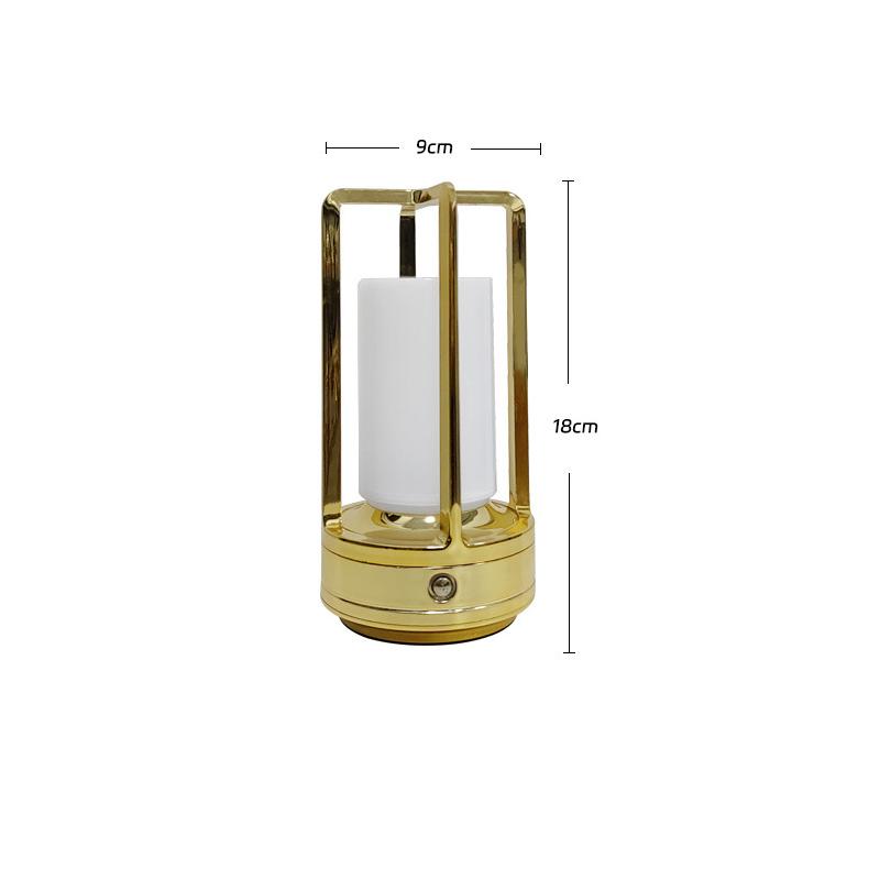 

Led Outdoor Atmosphere Light Cross Lamp Bedside High-End Night Light Desktop Restaurant Bar Charging Decorative Table Lamp золотий