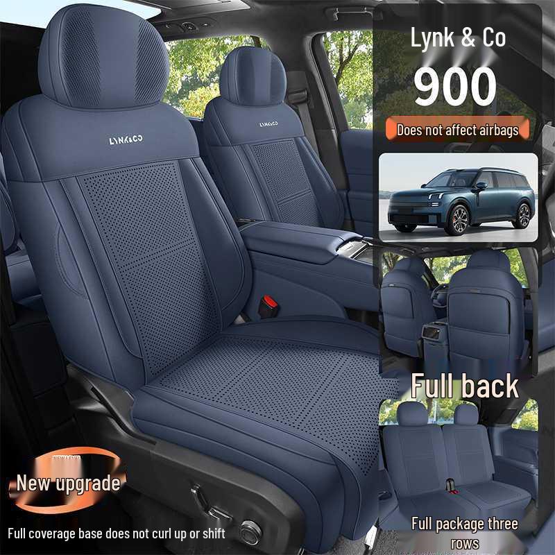 Lynk & Co 900 All-Season Breathable Suede Car Seat Cushion