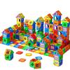 Children's Large Building Blocks Toy Set: Scenic House with Windows and Trees