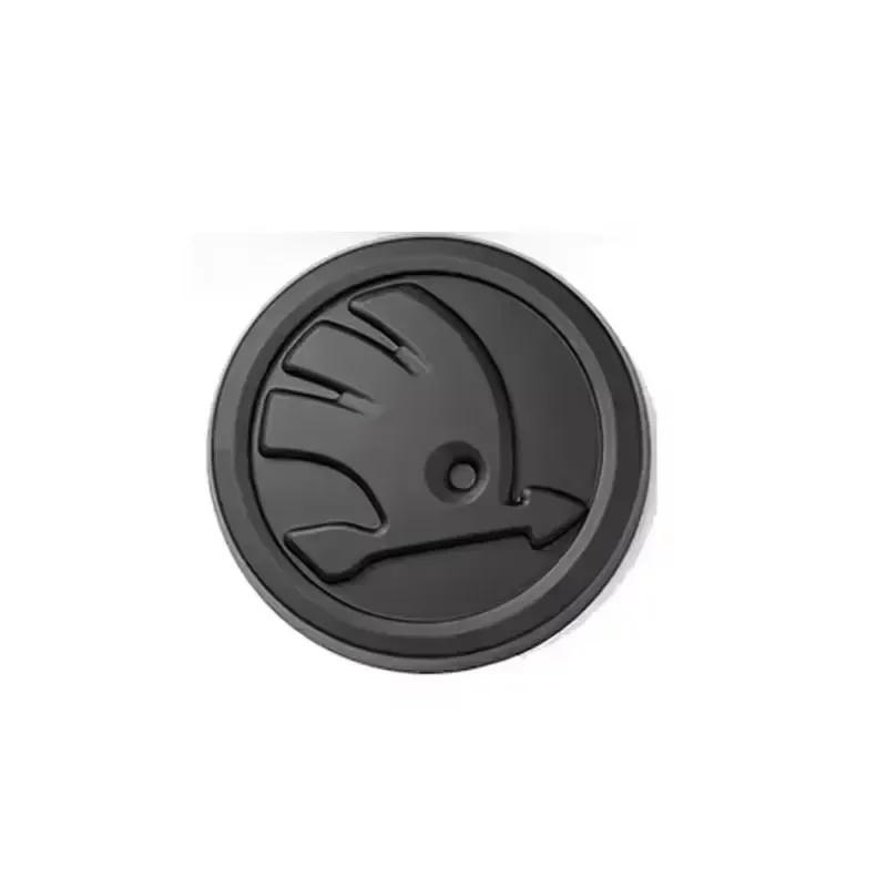 Skoda ABS Car Badge S Logo for Octavia Rapid Fabia YETI A7 Superb KAMIQ Scala VRS Front Rear Tail Trunk Sticker Auto Accessory YI2