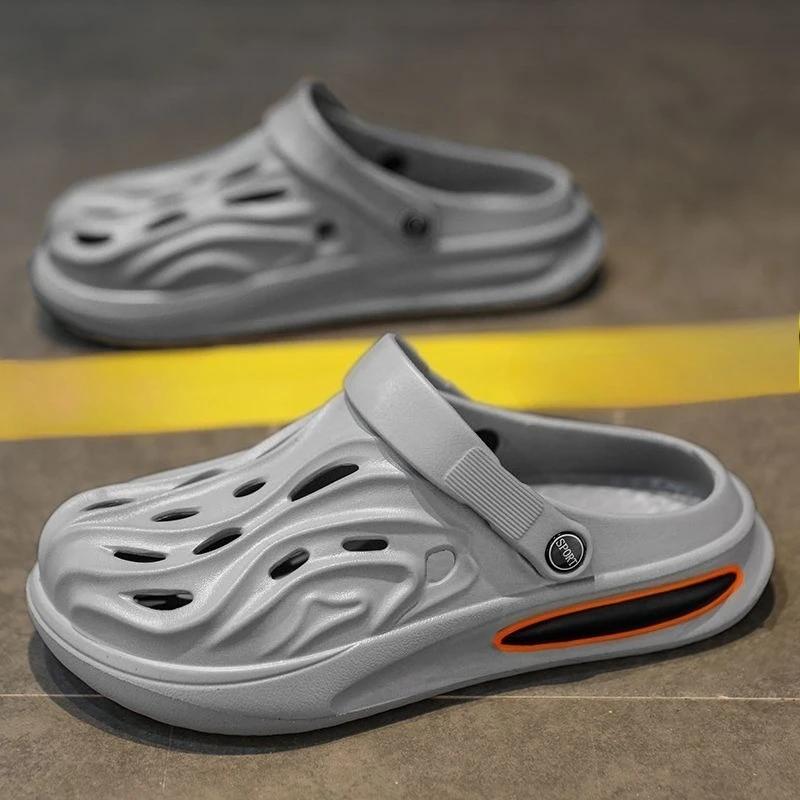 

Fashion Beach Male Shoe Hole Shoes Soft Clearance Sale Open Toe Color Wholesale Expensives New Arrival Trend 2025 Barefoot Men s Sandal 39