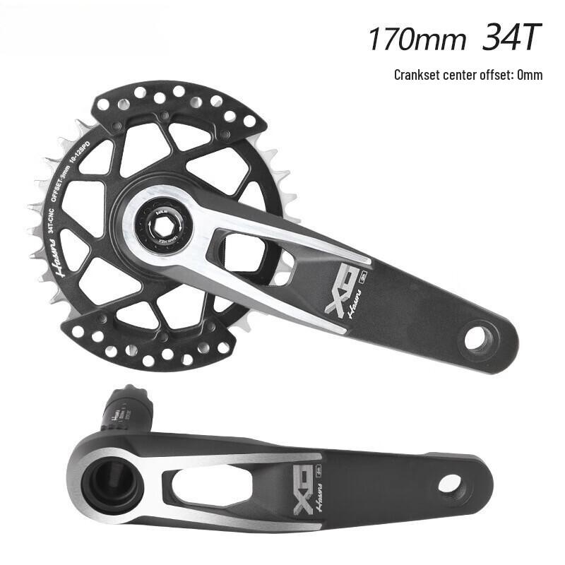 Lishi Mountain Bike Hollow Integrated Crankset