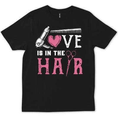Hairdresser Hairstylist Stylist Barber Funny Hair Saloon T Shirt