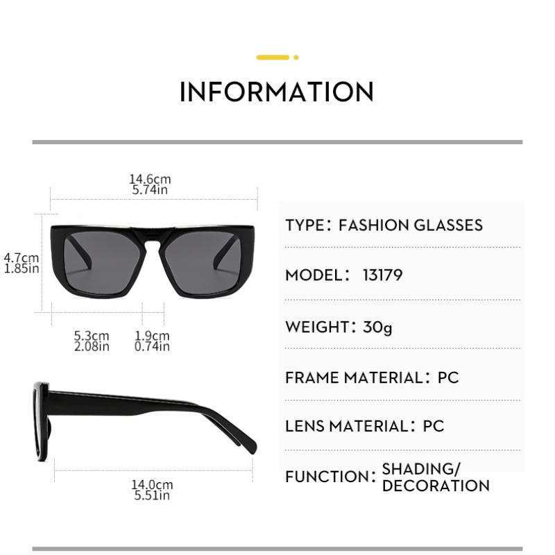 Women's Sunglasses, Men's and Women's Fashion Large-frame Sunglasses