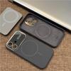 Liquid Silicone For Magsafe Charge Magnetic Case for iPhone 17 Air 16 15 14 Plus 13 12 Pro Max 11 Glass Lens Soft Cover