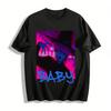 Halloween Dark Wizard Print Long Sleeve Top Trendy Cool Vibe Unisex Casual T-Shirt Pure Cotton T-shirt
