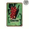 Vintage Drinks Wall Poster Metal Tin Sign 20x30cm