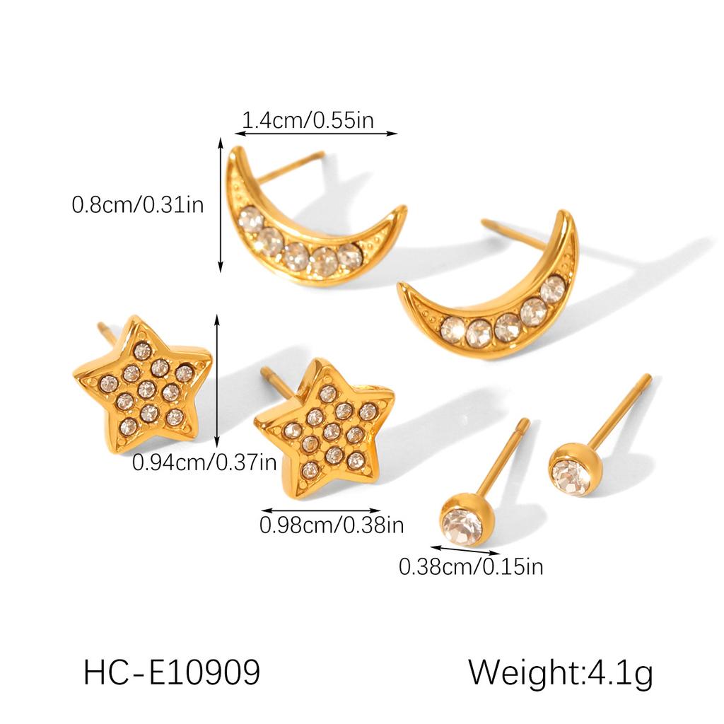 Luxury Light Luxury Earrings Set Versatile Zircon Studs And Pearl Flower Dangle Earrings