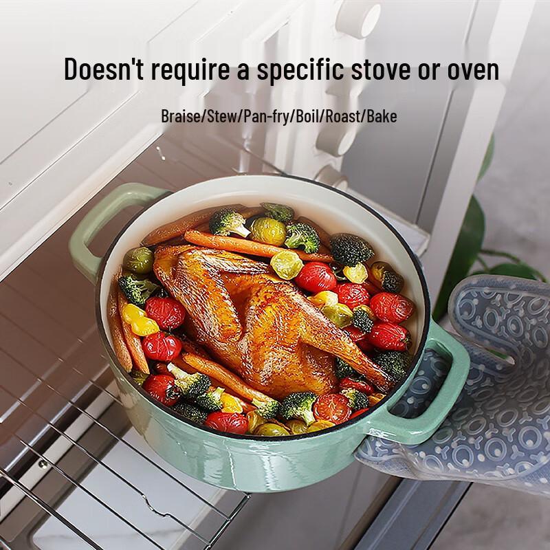 Lilang Cast Iron Enamel Multi-Cooker