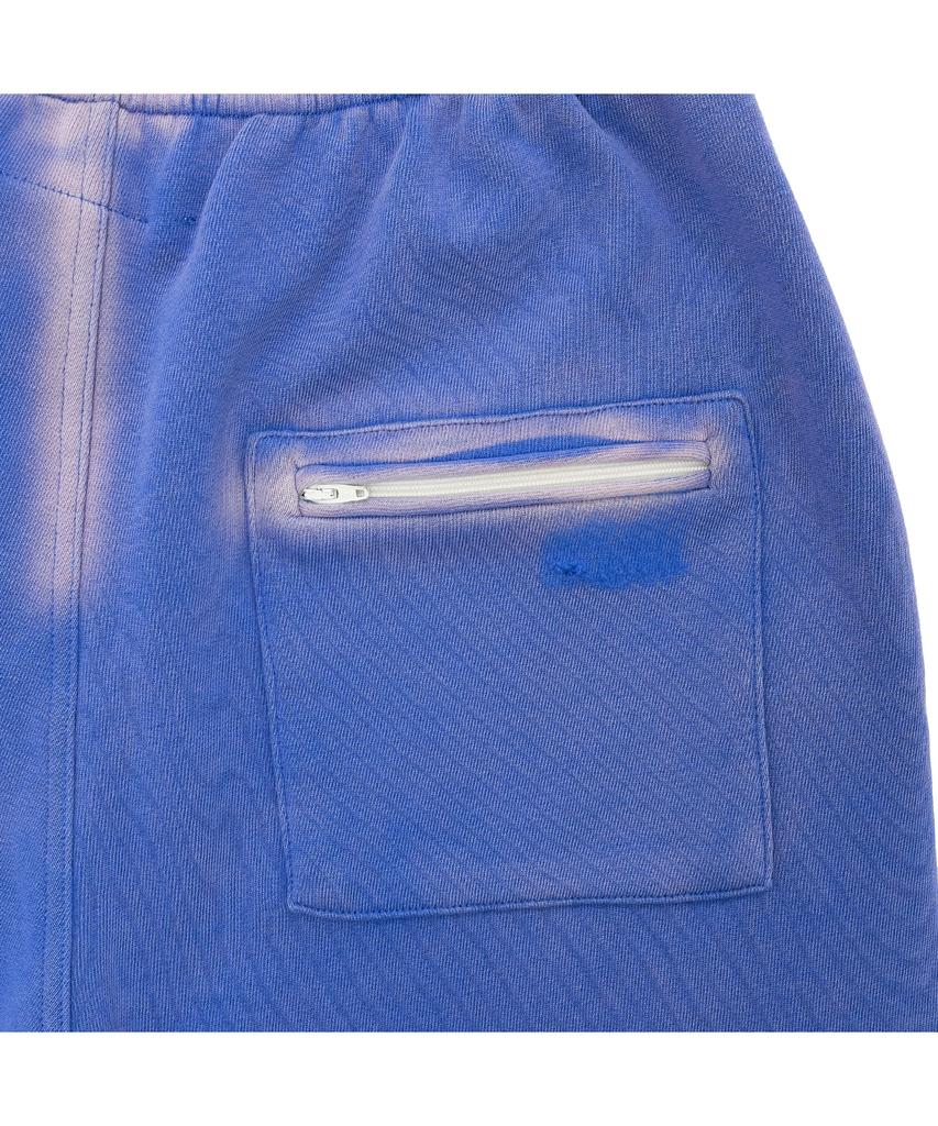 TUEWID Tuewid Classic Embroidery Sweatpants In Drop Loose Fit (Blueberry Blue)