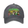 Deftone Band Members Men Women Baseball Cap Punk Hip Hop Distressed Denim Washed Caps Hat Retro Outdoor Adjustable Fit Sun Cap