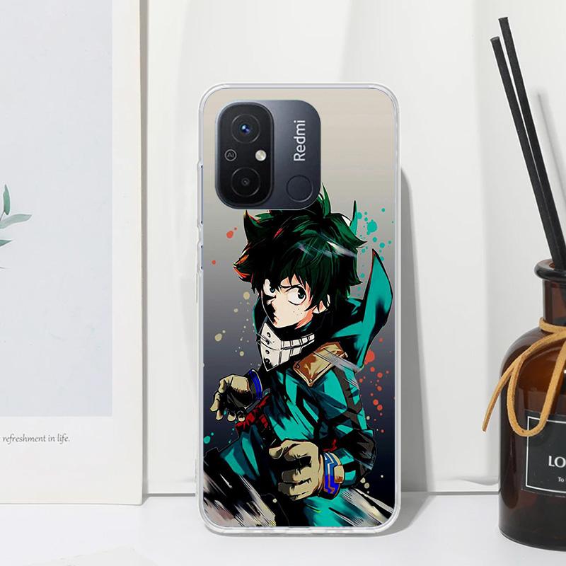 My Hero Izuku Deku Phone Case For Xiaomi Redmi 14C 13 13C 12 12C 10 10A 10C 9 9A 9C 9T 8 8A 7 7A 6A 6 Pro K80 K70 K60 K40 K20 12