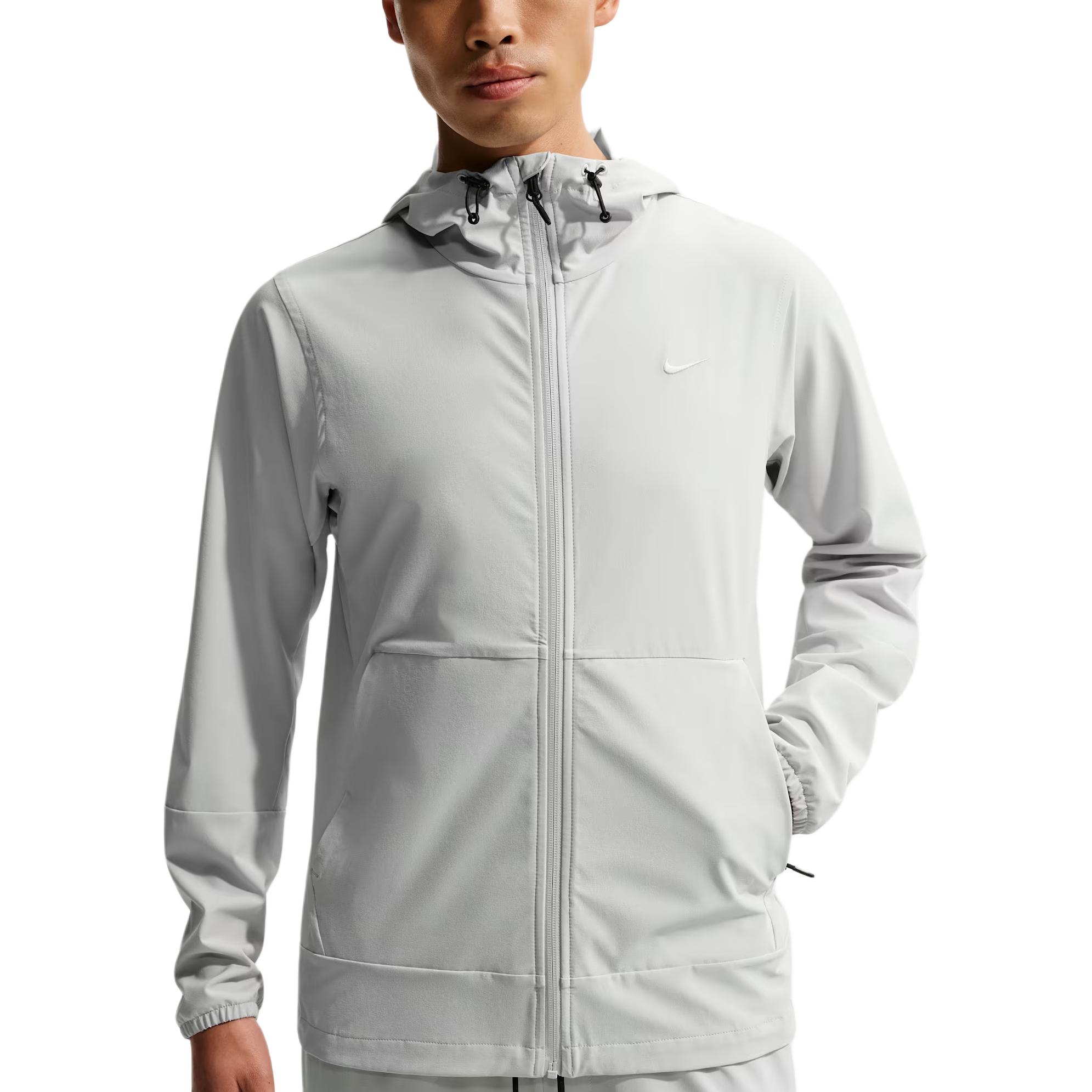 Nike Unlimited FW25 Repel Versatile Solid Waterproof Breathable Hooded Zip Long Sleeve Jacket Men jackets FB7552-097 L