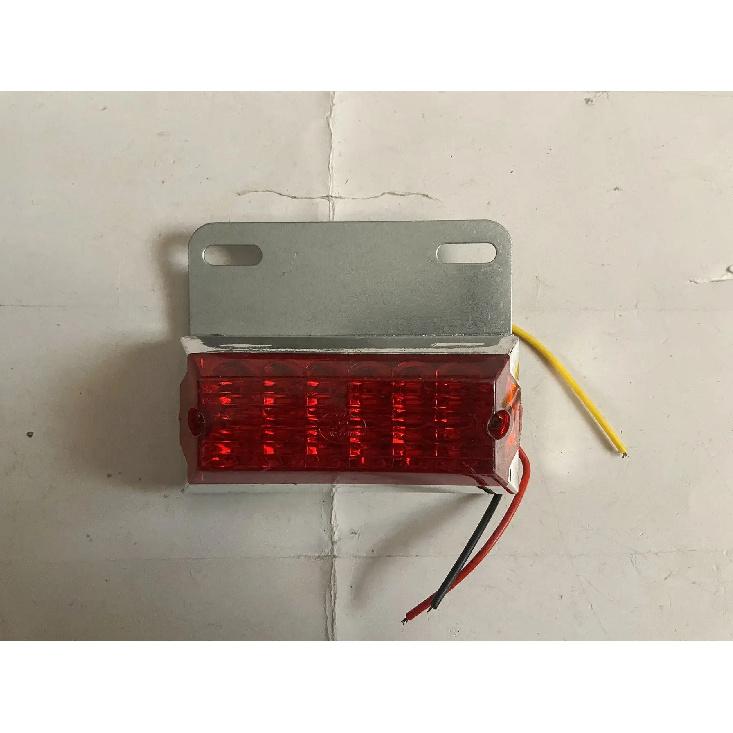 For LED Side Marker Turn Light With Iron Bracket For Box Truck Farm Vehicle Van Electrical Lamp Parts