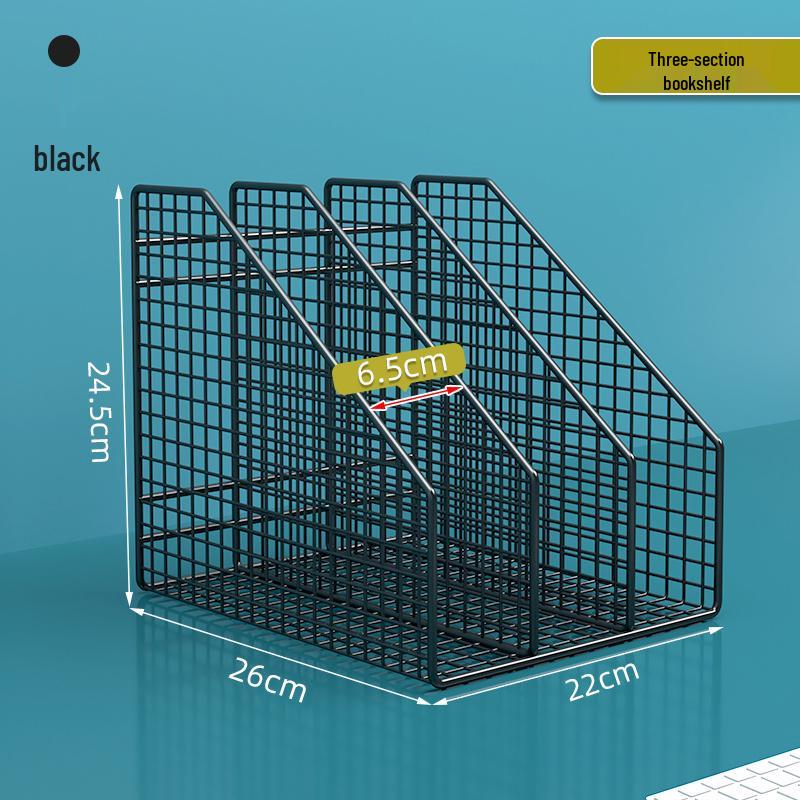 Multi-layer Desktop File & Bookshelf Organizer