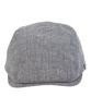 Small Check Gray Hunting Cap