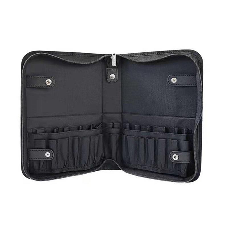 

Women Foldable Makeup Brush Bag Organizer Travel Cosmetic Toiletry Case For Female Beauty Tools Wash Accessories Pouch 27x18x5.5cm