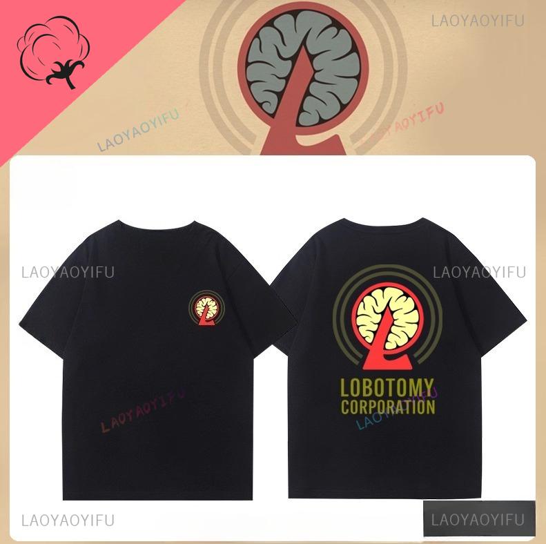 

Lobotomy Corporation Game Shirt Anime Camiseta Unisex Women Vintage Classic Short Sleeve Cotton Crewneck Streetwear Printed Tee 3XL
