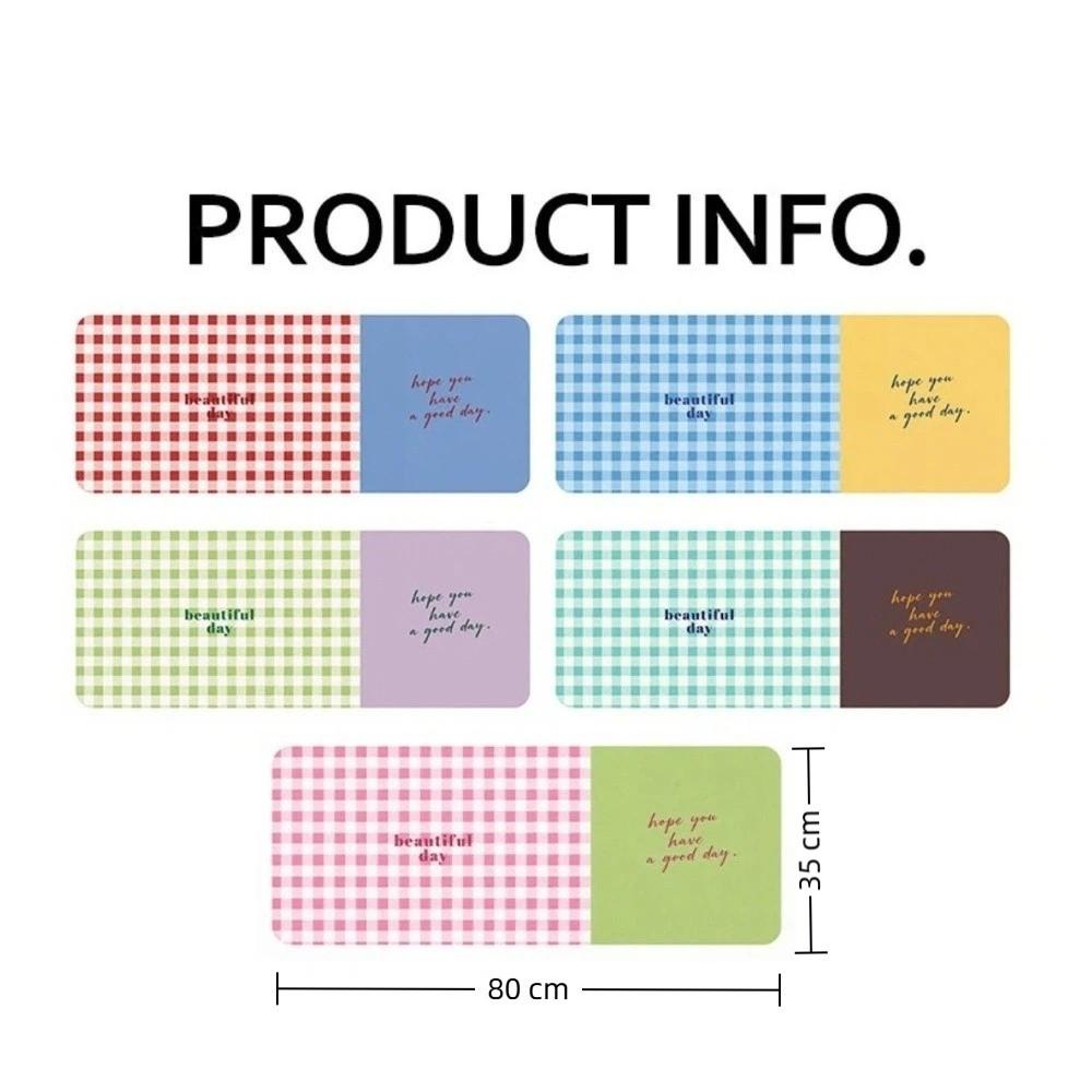 Oversized Mouse Pad Colorful Large Keyboard Pad Cartoon Computer Table Pad Office Desk Mat