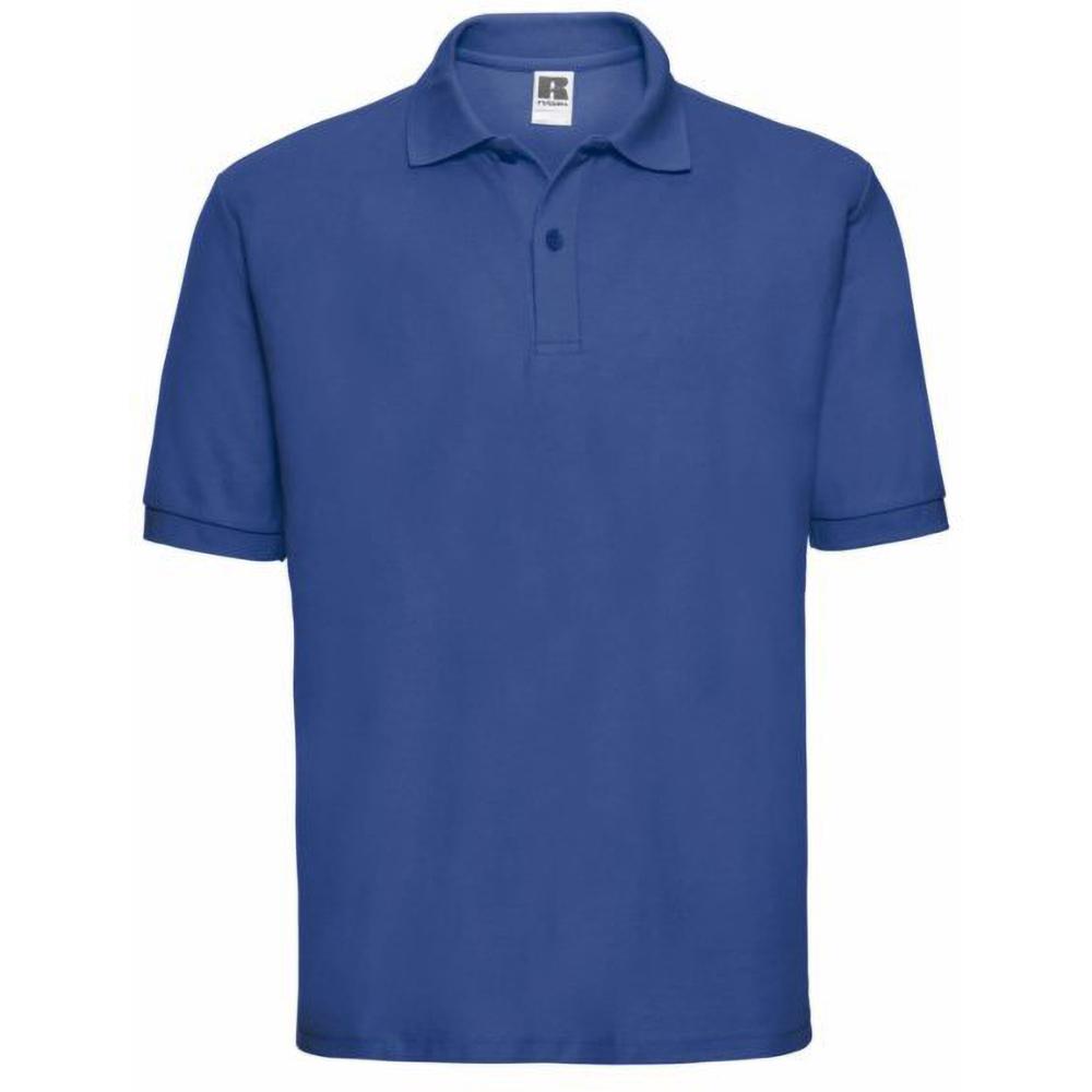 Russell Mens Classic Short Sleeve Polycotton Polo Shirt