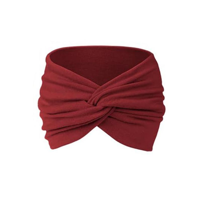Fascia Allargata da Donna Fascia Elastica da Yoga Fascia da Corsa Fascia Sportiva Assorbi-Sudore