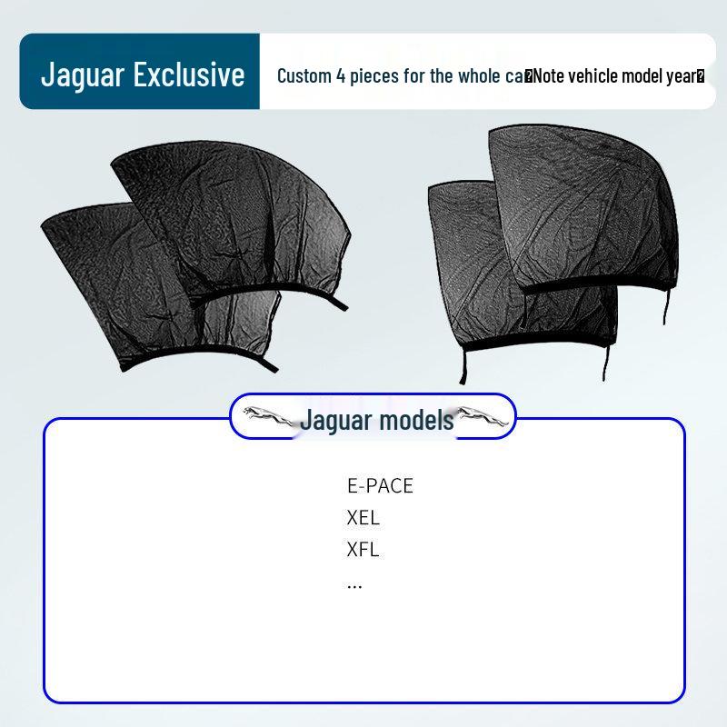 Japanese Car Window Sunshade & Mosquito Screen - Heat Insulation & Insect Protection Curtain