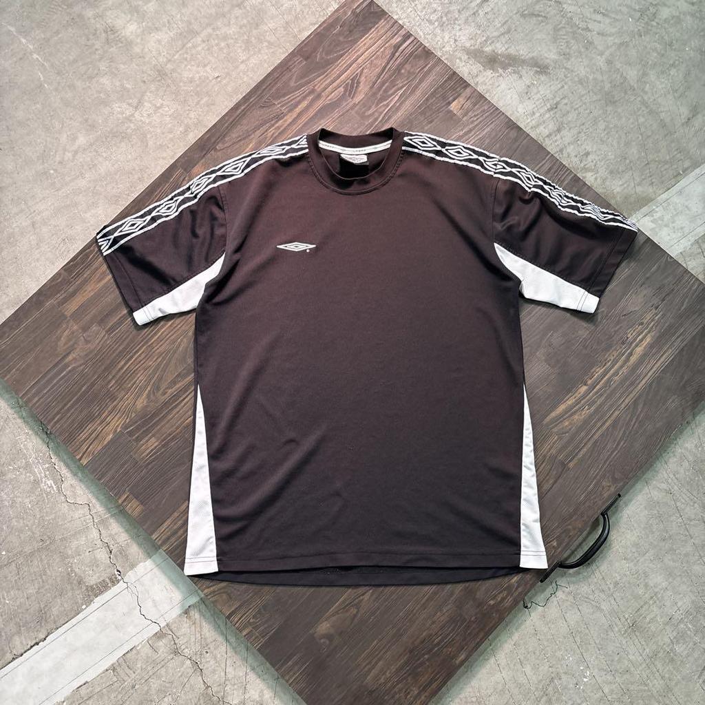 [USED] 7SM1UMBRO00's Game Shirt, Black, Used, Sports T-Shirt