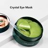 ZOZU 60 sztuk Avocado Collagen Eye Mask Nawilżająca maska do oczu Usuń ciemne koła Anti Age Bag Eye Wrinkle