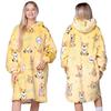 KOC BLUZA Oversize Teplá Silná KOCBLUZA 2v1 XXL PEJSCI Kožich [KB-W6]
