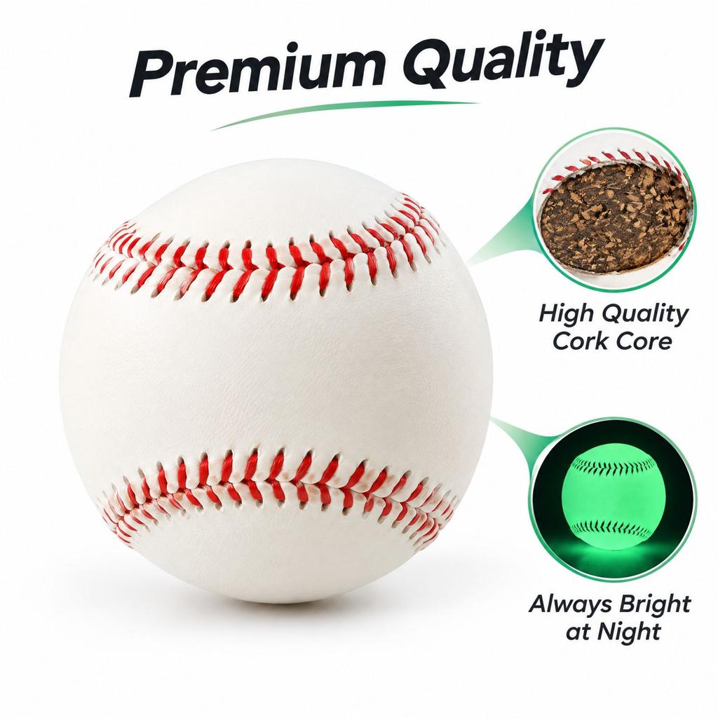 Light Up Baseball for Night Play and Outdoor Games