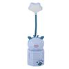 Kids Reading Light Cute Design USB Charging Warm Light 360 Degrees Gooseneck Adjustment Safe