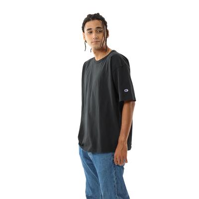 Champion T1011 US Made In Size Small To Japanese Size T-Shirt, USA, C5-P301, Men's, Black, (equivalent Small)
