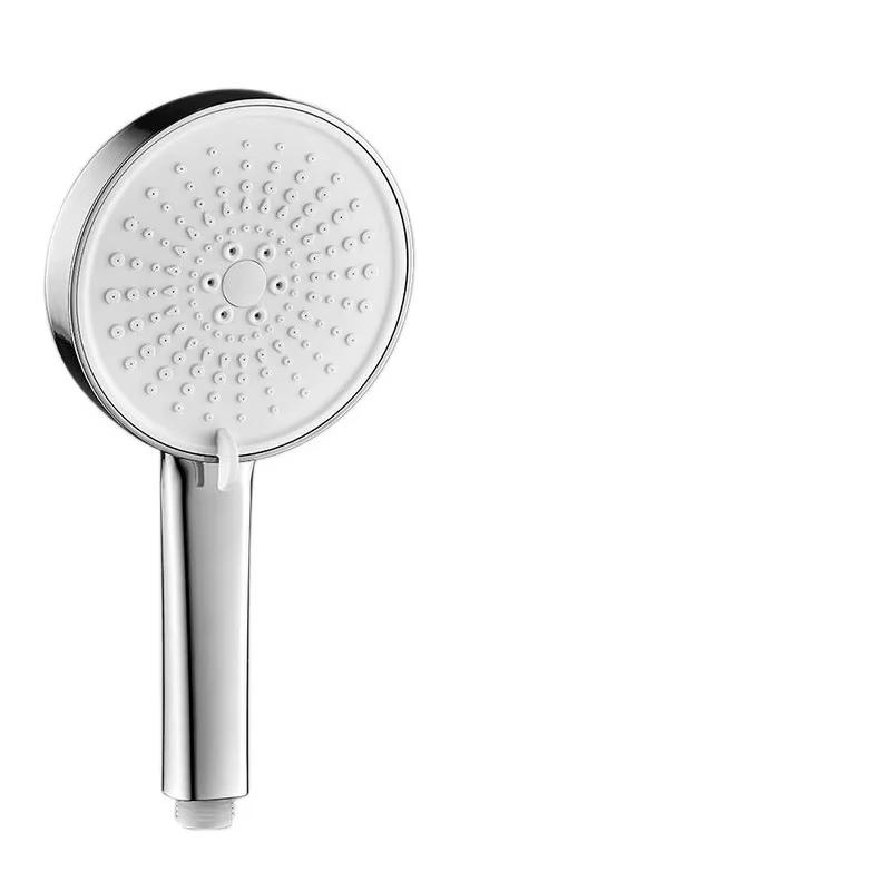

Душевая насадка с большой панелью 12,5 см, набор для дождевого душа высокого давления, водосберегающий душ, 5 режимов, регулируемая насадка для душа, инструменты для ванной комнаты