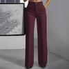 2025 Women's High-Waisted Drapey Straight-Leg Casual Suit