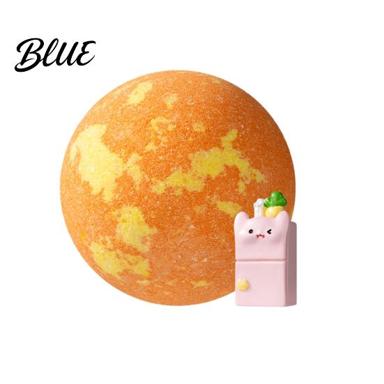 Spa Bath Ball Salt with Surprise Toy Inside Fruity Floral Plants Extract Handmade Natural Sea Bubble Women Men SPA Gift