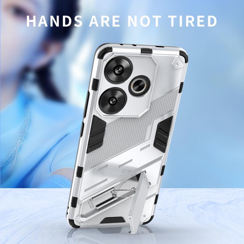 For Xiaomi Redmi Turbo3 Case Armor Shockproof Phone Case For Redmy Turbo3 Turbo 3 RedmiTurbo3 5G Car Magnetic Holder Back Cover