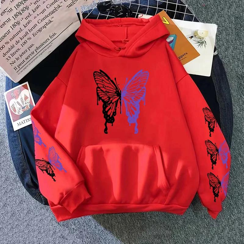 Womens Hoodies Printing Casual Sweatshirts Home Loose Pullover Versatile Tops Y2k 2025 Hot Sales Fashion Sports Jogging Clothing