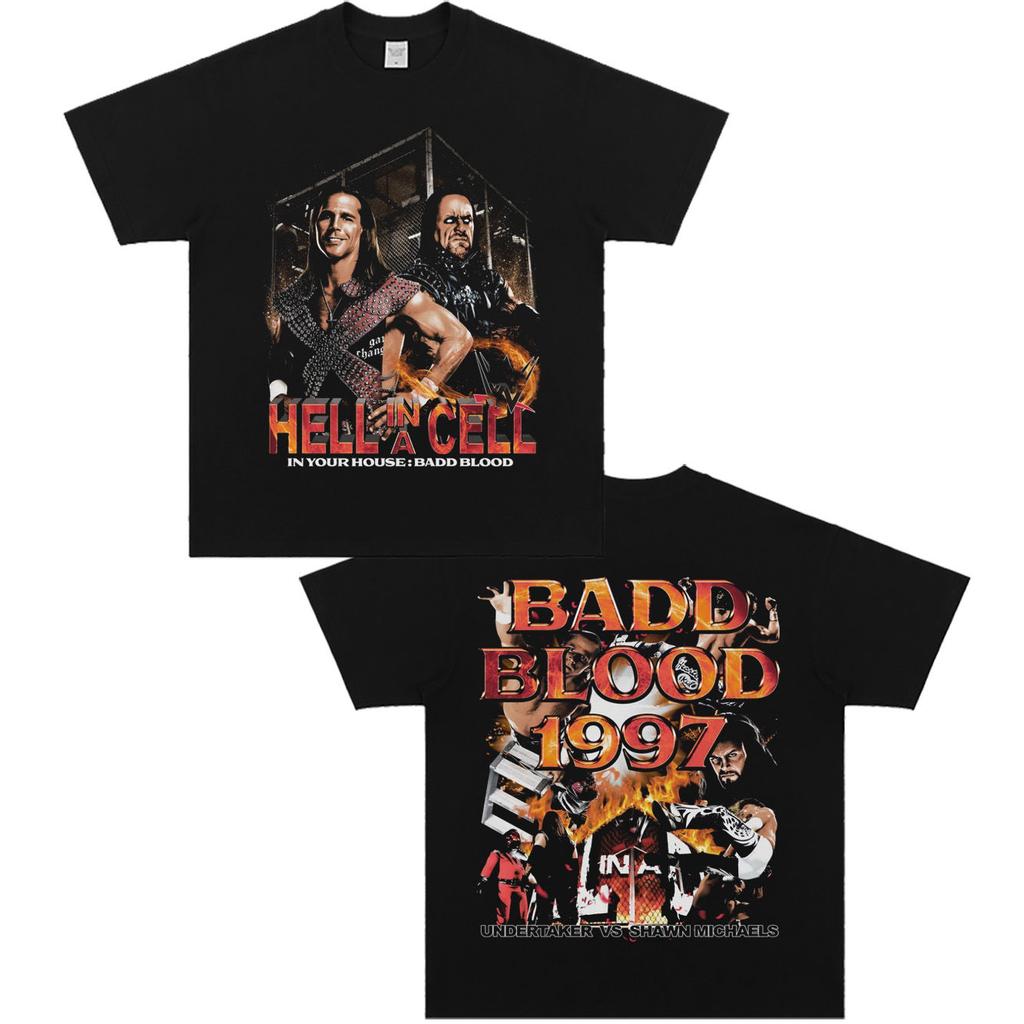 The Undertaker Undertaker Fighting Wrestler American Vintage Street Wear Short Sleeve Men's T-Shirt