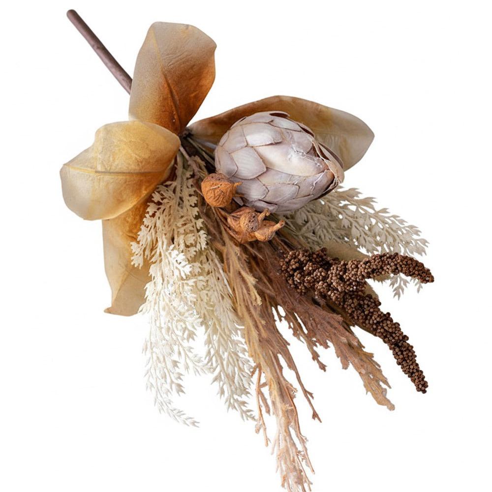 Cloth Artificial Flower Bouquet Colorful Leaves Simulation Flower  Home Decoration