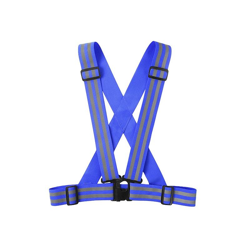 Widen 5CM Highlight Reflective Straps for Adults and Children Night Running Riding Clothing Adjustable Safety Vest, Elastic Band