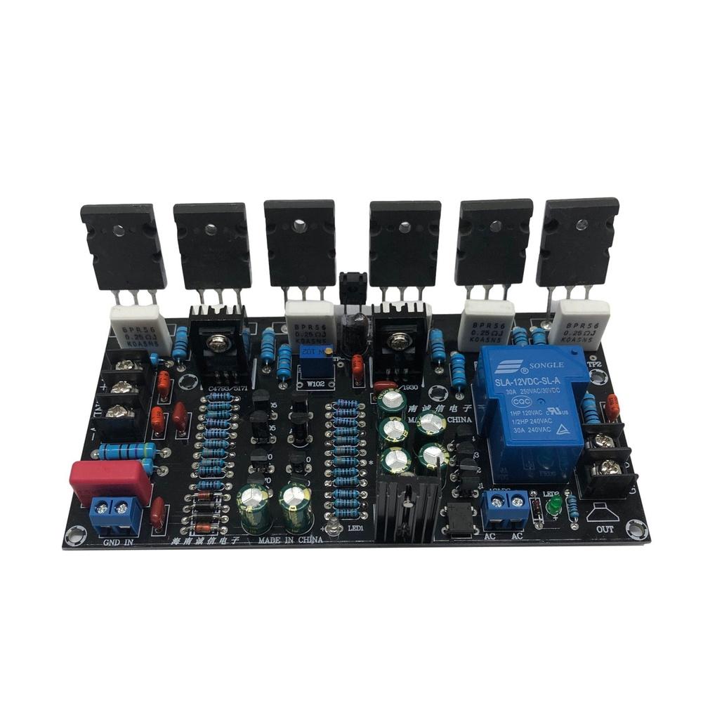 Breiter Spannungsbereich 300W Leistungsverstärker für DIY-Projekte 300W RMS Ausgang 450W Spitzenleistung A1943 Transistor C5200 Transistor