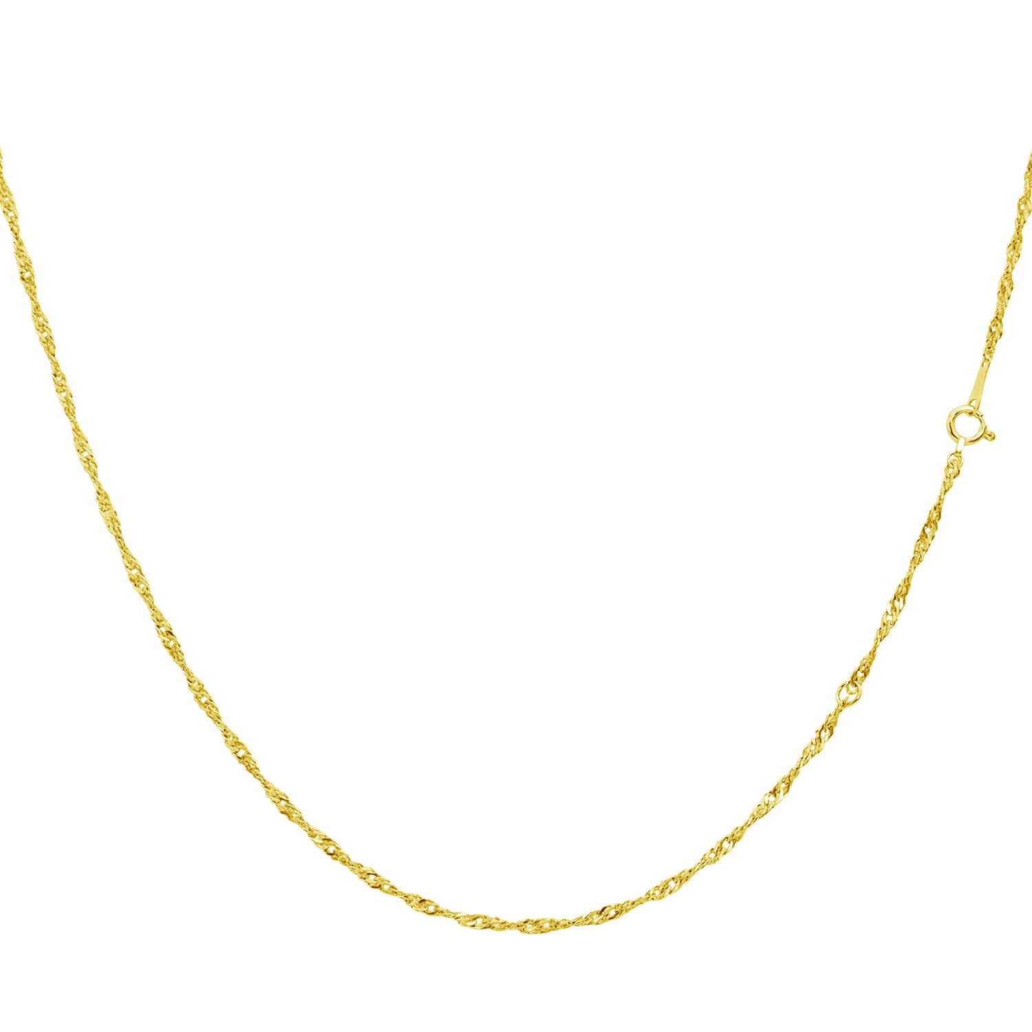 

Necklace Chain Screw K18 Gold Wire Diameter Width Length 50cm [Lara Christie] 0.33 Approx. 1.9mm lc97-0043-yg-033-50 золотий