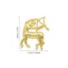 Twelve Zodiac Signs Brooch Unisex Alloy Badge Pin Fashionable and Versatile Clothing Backpack Scarf Accessories Brooch