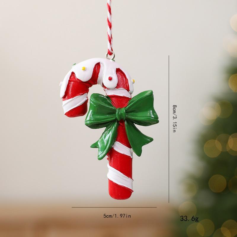Christmas Decoration Christmas Tree Pendant Resin Santa Foreign Trade Pendant Small Accessories Christmas Snowman Ornaments