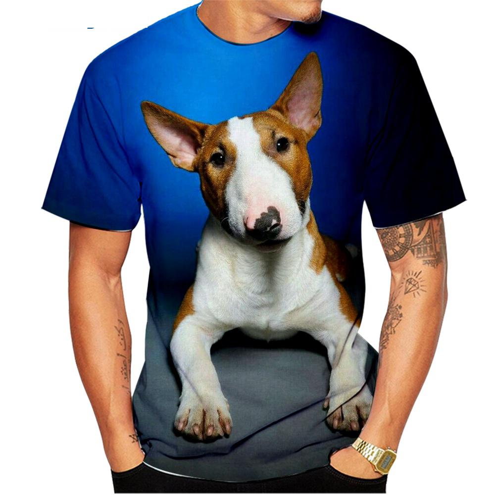 Men Women Children Summer Fashion Bulldog 3d Printing T-shirt Pet Dog Pattern Fashion Street Style Casual O-neck Clothing