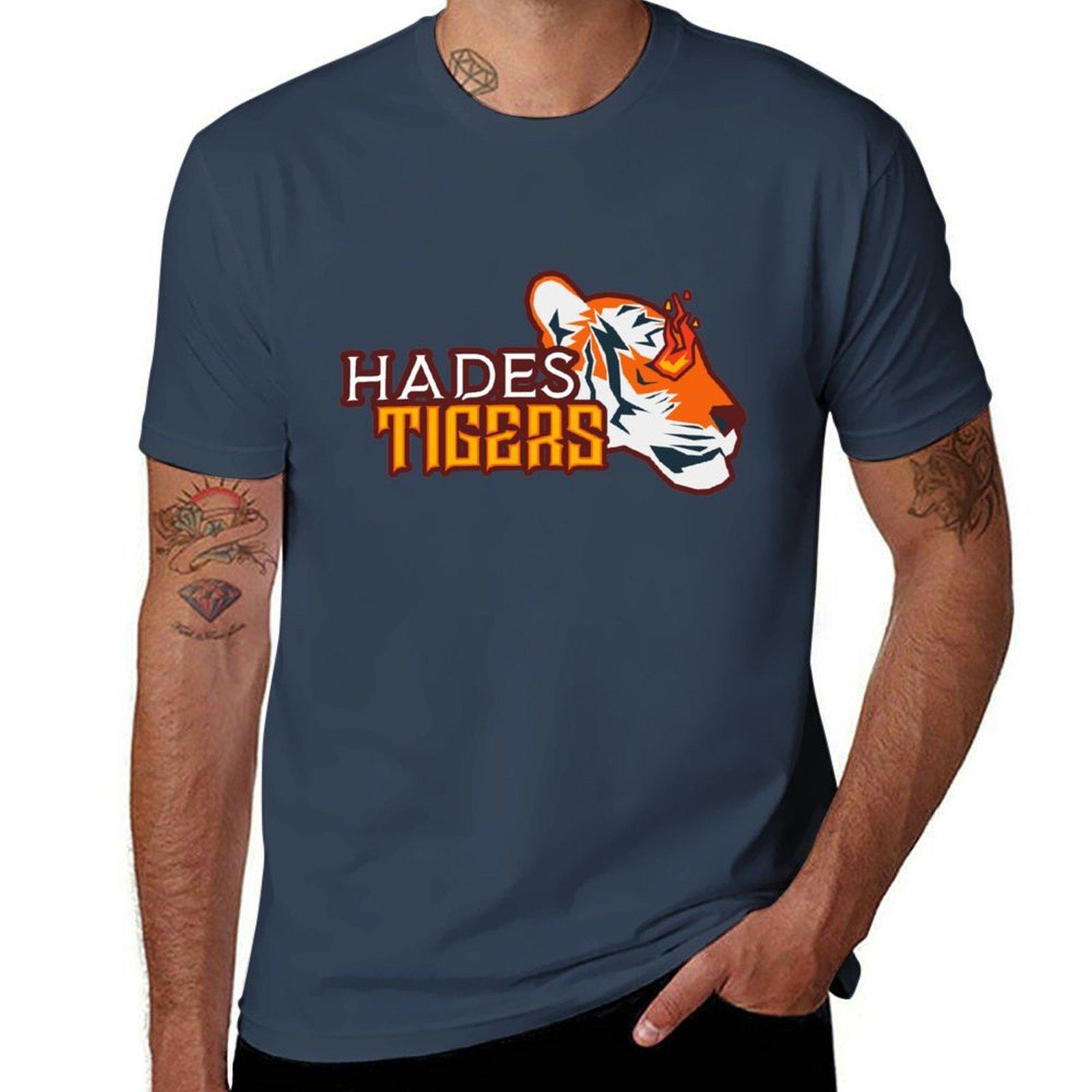 Hades Tigers Logo Blaseball Tshirt Lightweight Casual Summer Tshirt S