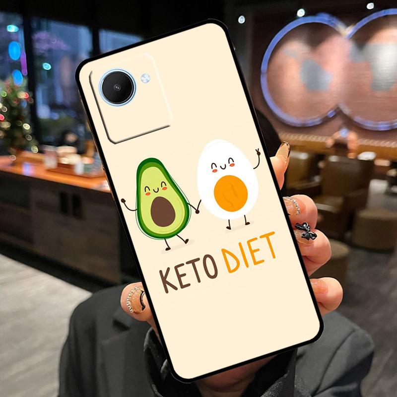 

Cute Avocado Fruits Case For Realme 12 Pro Plus 11 13 14 15 GT6 GT7 Pro C55 C51 C53 C25 C63 C61 C65 C67 C71 C75 Realme 10 Pro Plus