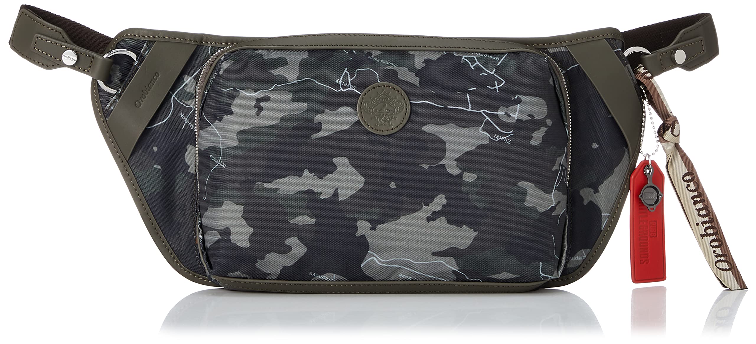 

Поясна сумка PUBG Limited Sling Bag with Frying Pan Charm 92484 Khaki [Orobianco] Men s хакі